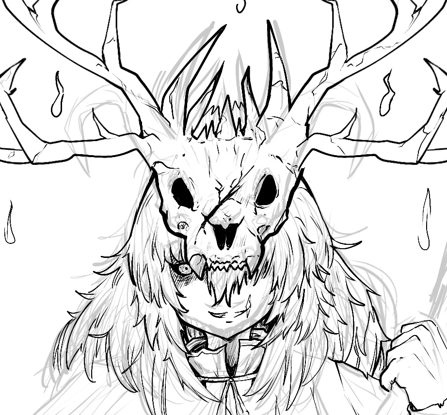 Estaba haciendo un diseño de personaje para el fangame de <a href="/BenyiGTFO/">Benyi</a> 
#BLACKSOULS