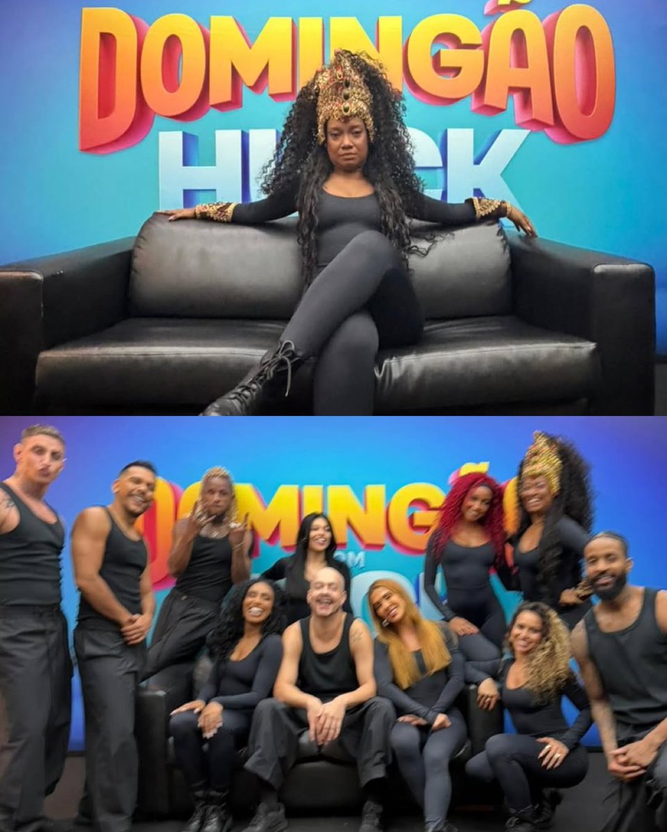 AnittaPatroa's tweet image. 📺 Anitta participa do Domingão com Huck (TV Globo) neste domingo, 5.

A Patroa apresenta “Pinterest” e “Meia Noite”, faixas de seu novo álbum “EQUILIBRIVM”, que estreia no próximo dia 16. 

A coreógrafa Luciana Xaviér participou das gravações ao lado do ballet da Patroa.