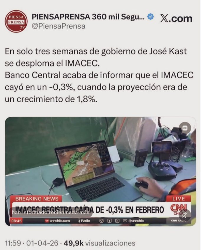 Barto el Facho 🇨🇱 tweet media