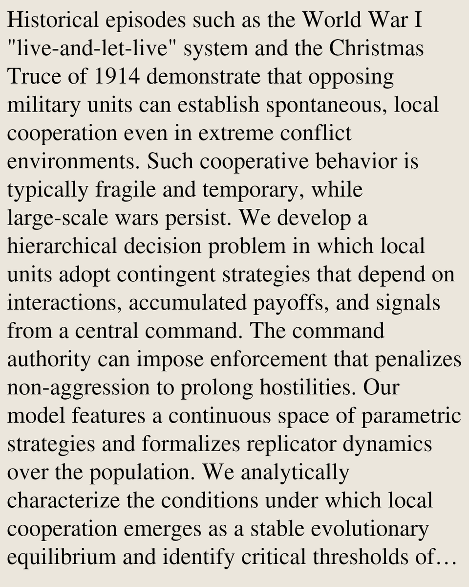 Theoretical Economics Papers tweet media