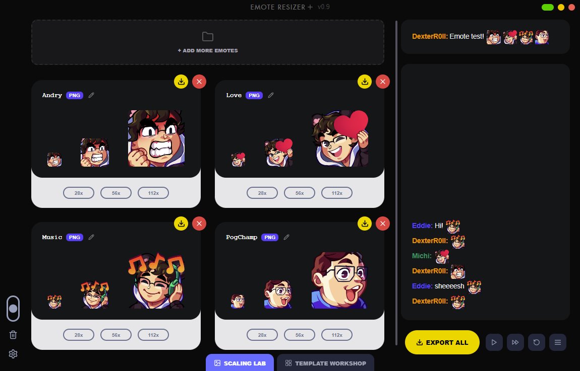 Hi everyone! This start of the year has been incredibly tough, my wife and cats got sick and bills have piled up. To help my family, I just launched a program I made to easily resize emotes (and more!) 
You can support me on Ko-fi: ko-fi.com/dexterr0ll