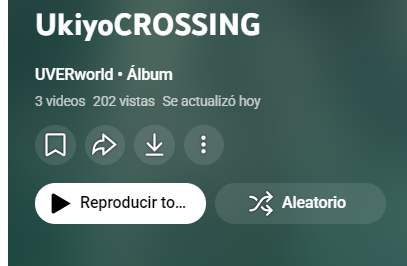 Mientras estoy actualizando mi carrd de UVERworld con lo último, ellos están agregando listas de reproducción de sus singles antiguos en YouTube, así es que tocó agregar esos links en la discografía del carrd🤭

about-uverworld.carrd.co