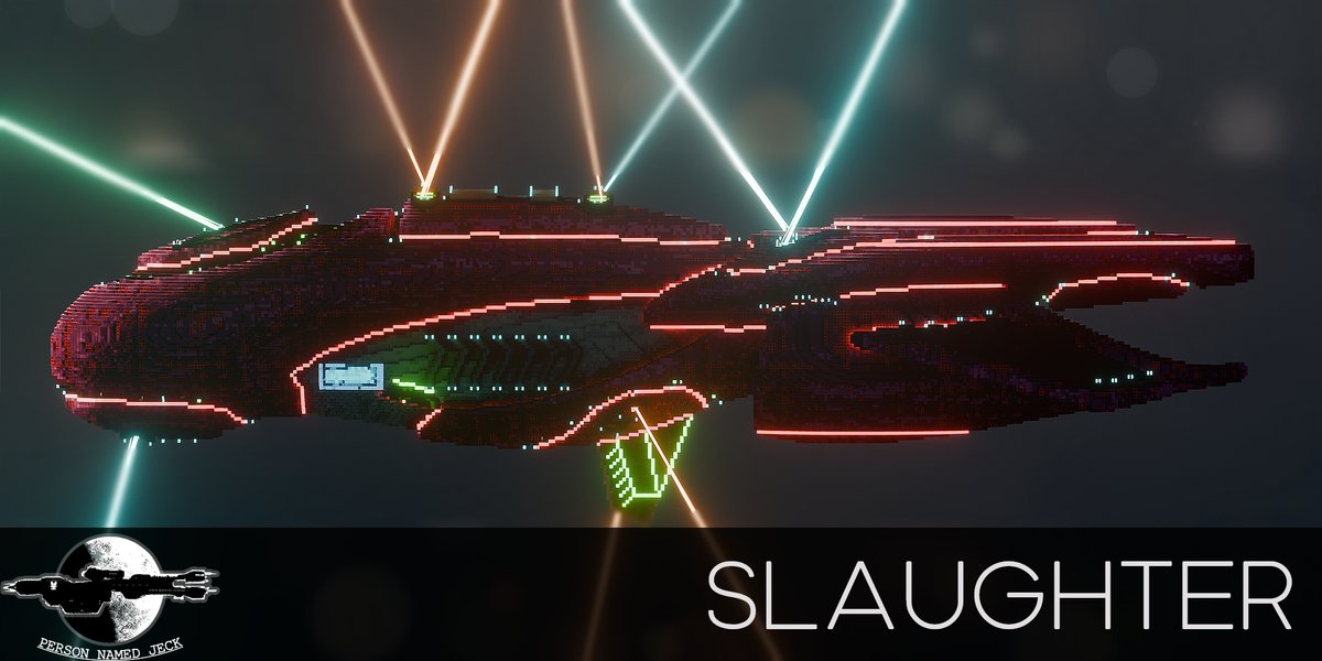 A Spaceship a day keeps the boredom away. simple one today, wanted to show off all the lances/beam emitters the rothen has. #Halospotlight #minecraftbuilds #spaceship #spaceshipaday