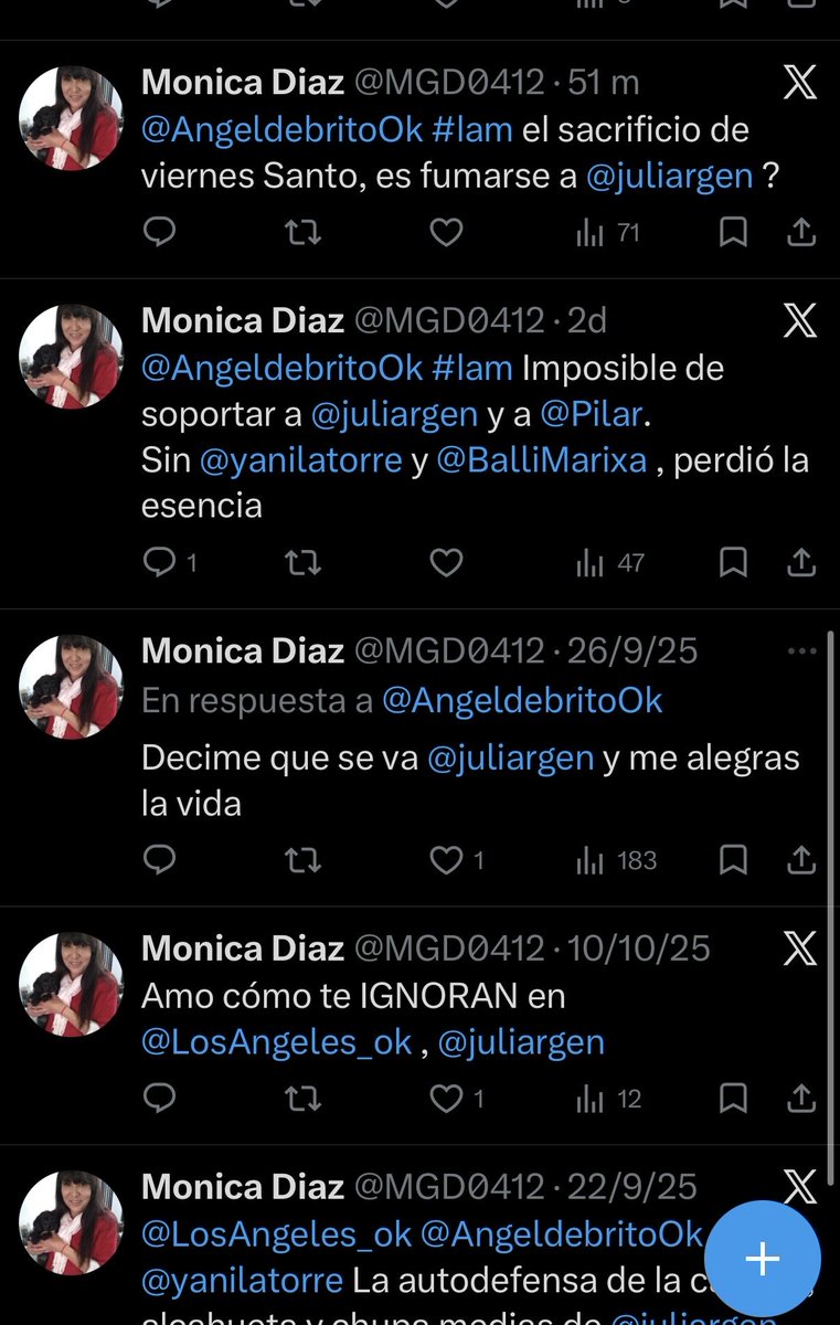 Julieta Argenta ⭐️⭐️⭐️ tweet media