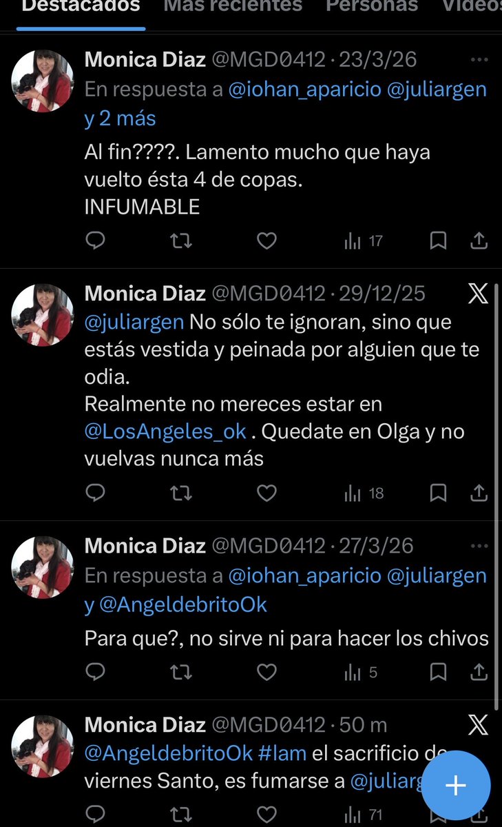 Julieta Argenta ⭐️⭐️⭐️ tweet media