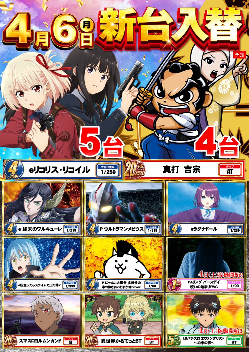 ABC富士弥生通り店【パチンコ＆スロット】 tweet media