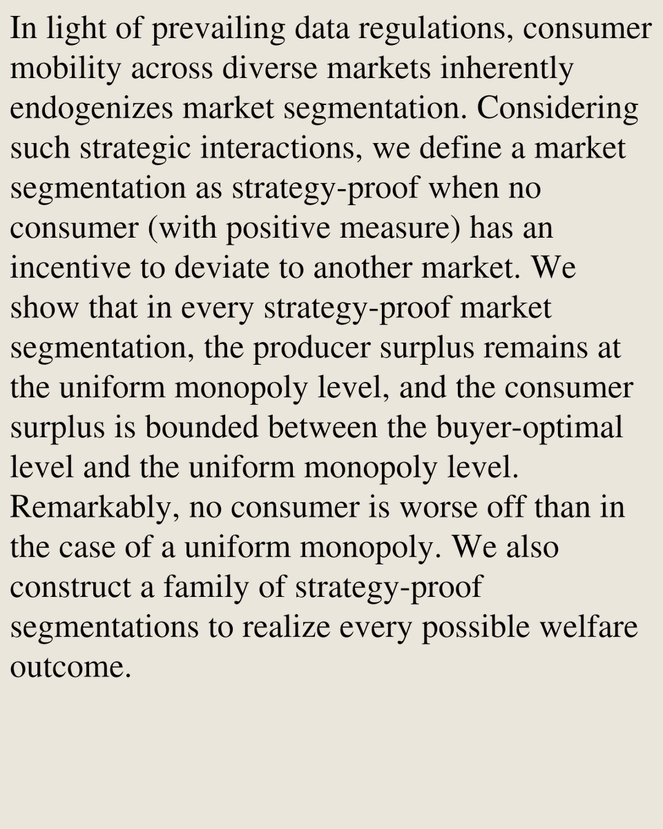 Theoretical Economics Papers tweet media