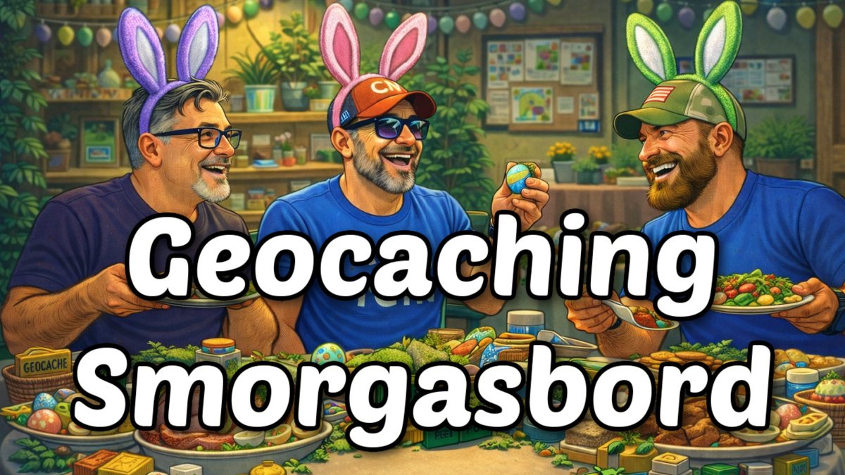 Geocachetalk's tweet image. Join us LIVE on April 5th at 7pm Central/8pm Eastern!

Geocaching Smorgasbord serves up a little bit of everything. Inspired by the Swedish idea of a table full of variety, this episode is packed with big questions. 

youtu.be/GzsZk8lurmI

#geocaching #geocachetalk #geocache