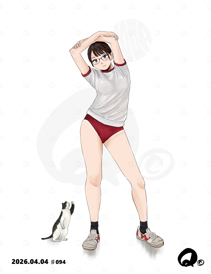 体操服のメインは上着なんだよ😋 