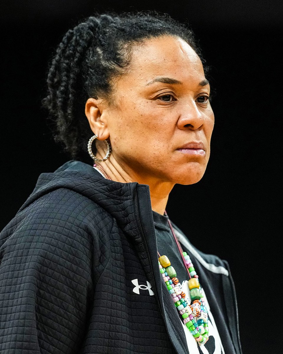 Highest-paid women's basketball coach ever.
Six-straight Final Fours.
Back again.

Dawn Staley will coach for a fourth national championship.