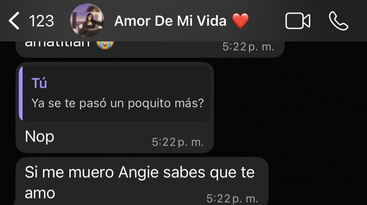 A esta mujer si le gusta asustarme