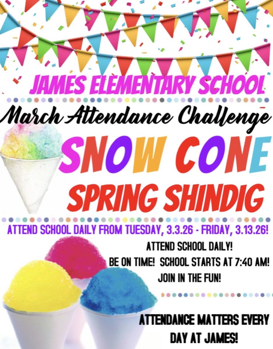 Who knew that coming to school daily and snow cones go together…WE DID⭐️⭐️ CONGRATS TO OUR SCHOLARS WHO HAD PERFECT ATTENDANCE (we didn’t capture everyone but had over 150 scholars)💛🖤 ⁦<a href="/HillsboroughSch/">Hillsborough Schools</a>⁩ <a href="/PrincipalLivi/">Angela Livingston</a> ⁦<a href="/attendanceworks/">Attendance Works</a>⁩ ⁦<a href="/HCPSTNRegion2/">HCPS TN Region 2</a>⁩