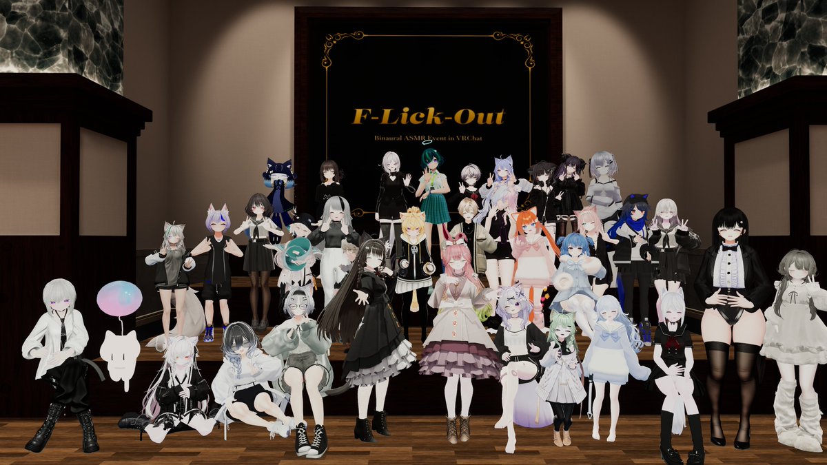 VRChatイベント『F-Lick-Out』公式 tweet media