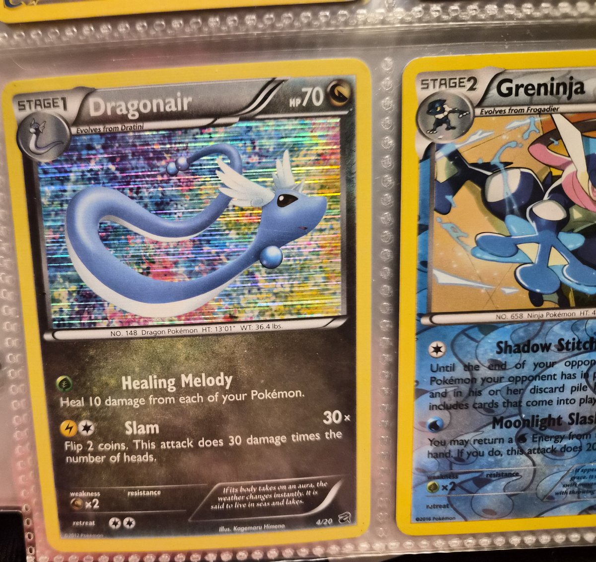 Xnslayz's tweet photo. The other night I was going through my pokémon cards that I collected when I was a kid. I obviously didn't get any good pulls back then but damn I didn't realized I collected the older sets. But younger me didn't take care of his cards very well 💀 https://t.co/ik1b6SQX1O