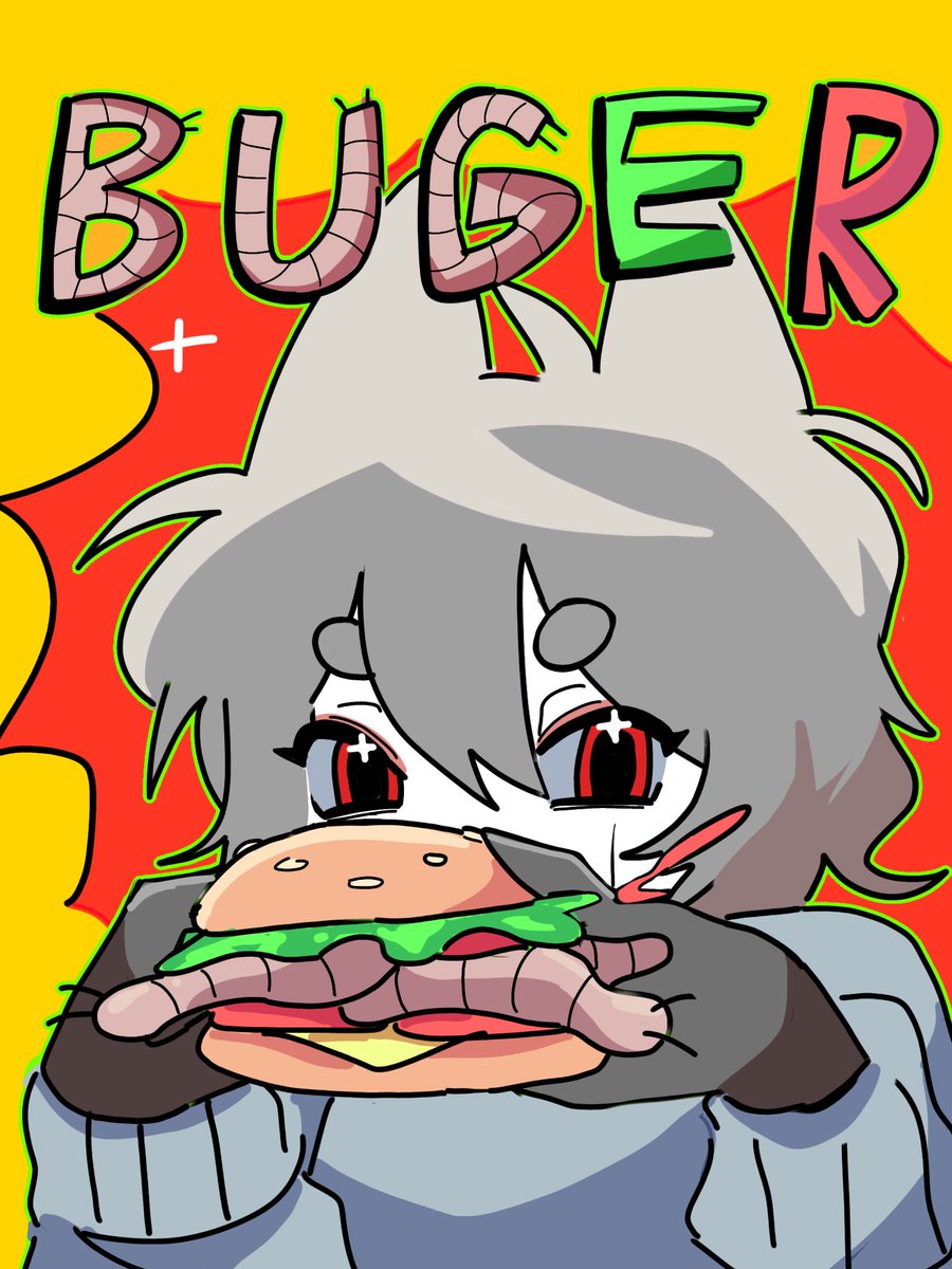 Urwellcom's tweet photo. 🐛🍔 https://t.co/JMpsl7q1SR