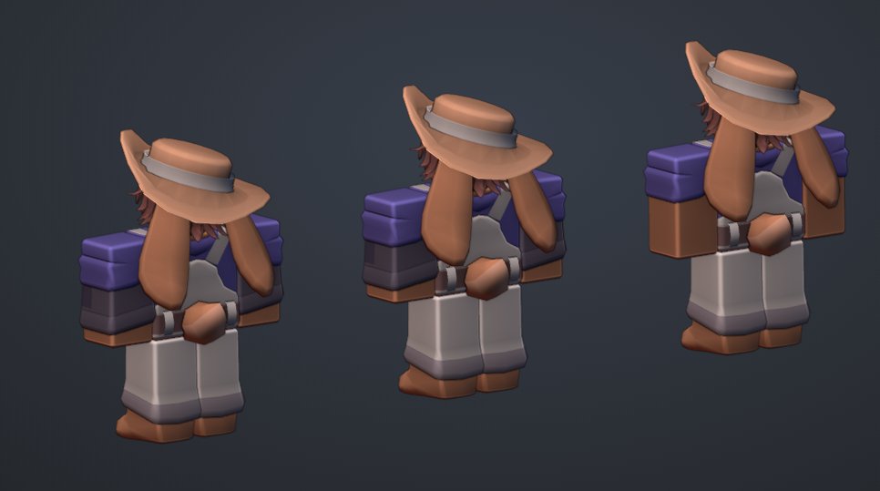 raincoatedd's tweet image. hi i made the model for the brawler &amp;amp; the turret operator!!

#towerdefense