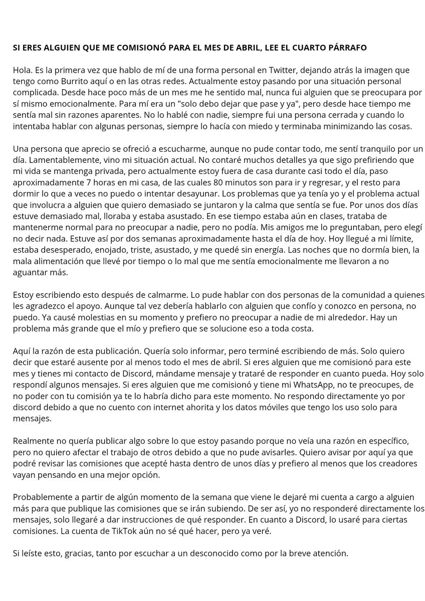 Burrito-OPEN COMMS tweet media