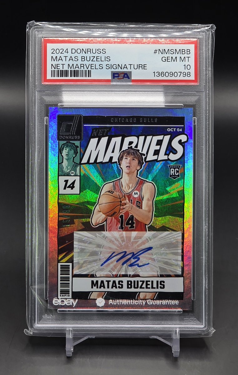 Feel-Good-Friday 🥳

Show me cards that give FGV (Feel Good Vibes) for any reason ✨️ 

BIG Buze Banger RC Auto /99 💎 10 on one of my favorite designs 💥💪🏻🏆 One glance at this thing gives me an instant high dose of BIG FGV straight to the bloodstream ✨️💯🤩

Side note: all