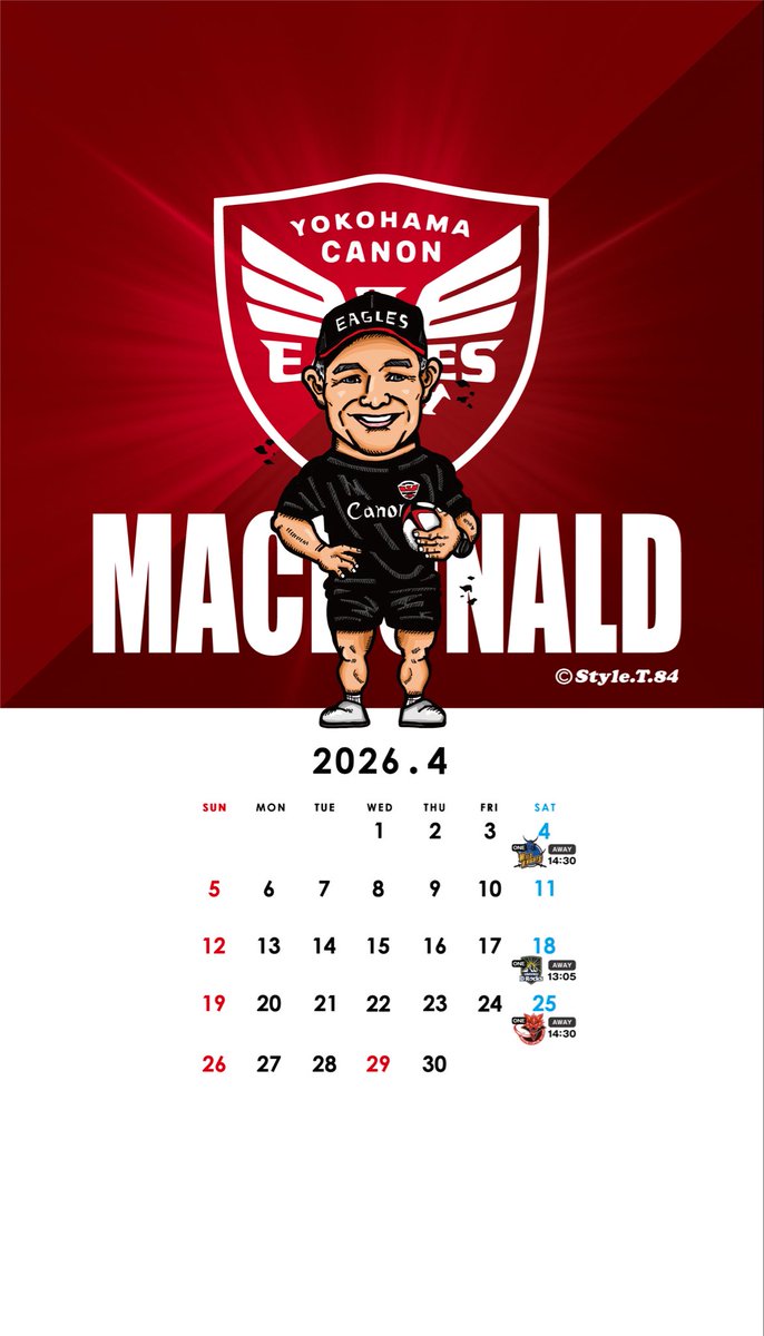 Style.T.84|日本スポーツを勝手に応援する絵師 tweet media