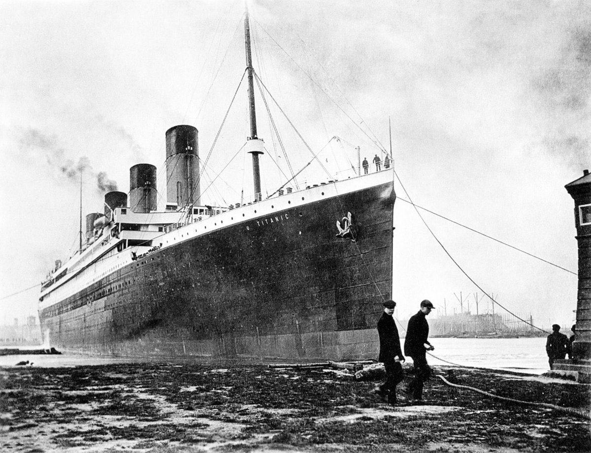 先日は何の日 #タイタニック号 #Titanic114 試運転の良好な結果の後