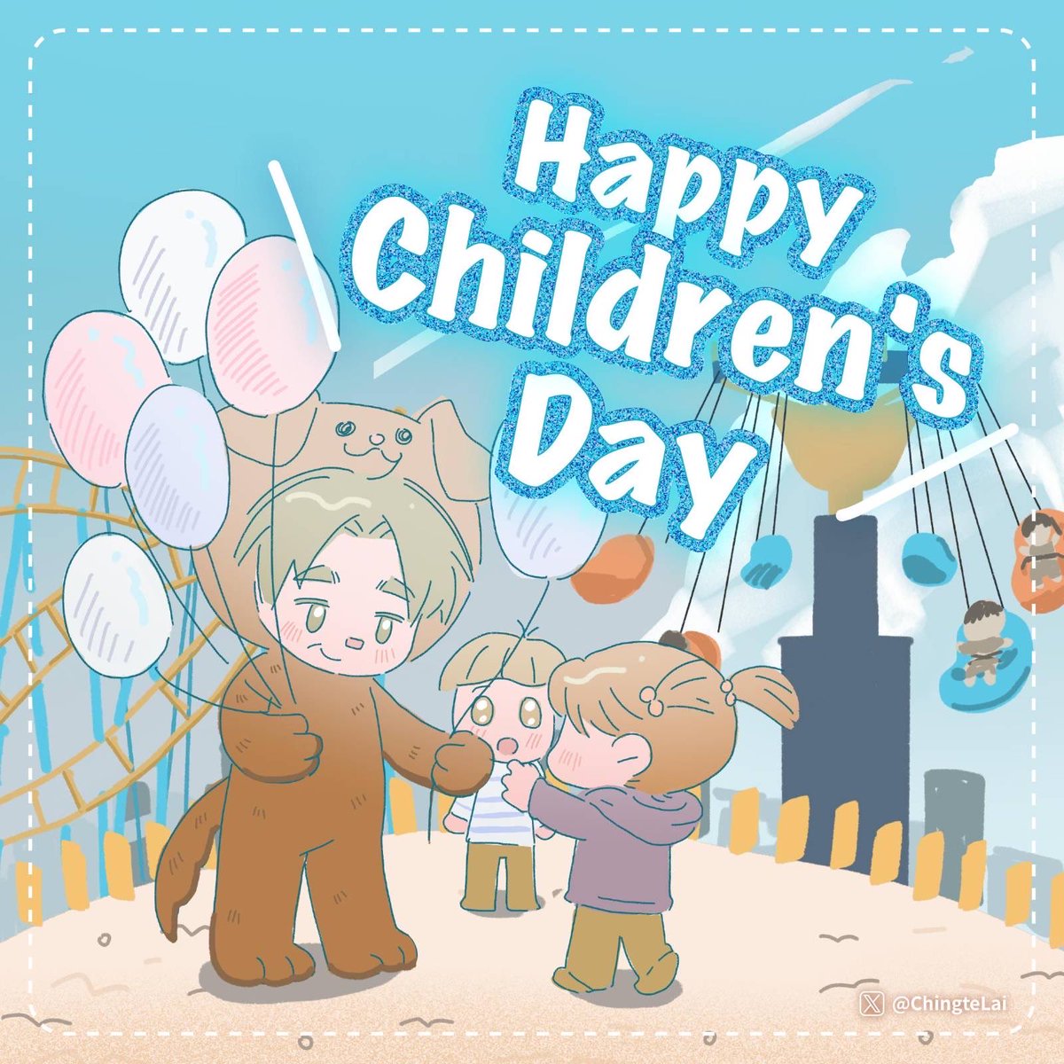 ChingteLai's tweet image. Wishing all children across #Taiwan &amp;amp; around the world a joyful #ChildrensDay. Our government remains committed to building a society where children are supported, cared for, and given every opportunity to pursue their dreams.