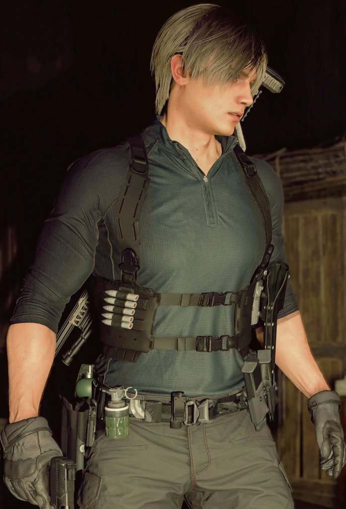 Leon95 ( RE Requiem )💙 tweet media