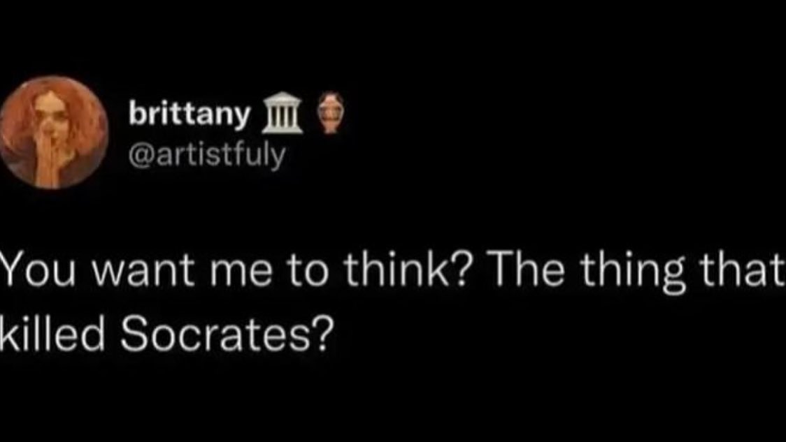 philosophy memes 🔗 tweet media