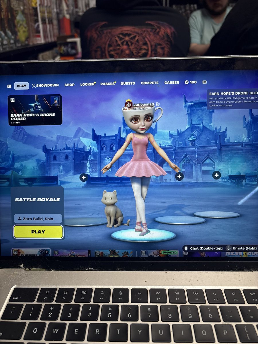 yeah i got the BOTH because theyre way more serious shit going on in this world that  yall complaining abt this don’t even blink an eye at.trump epstein israel so until u talk abt that you can stay quiet.l also ppl still had to design it into fortnite. that wasn’t ai.