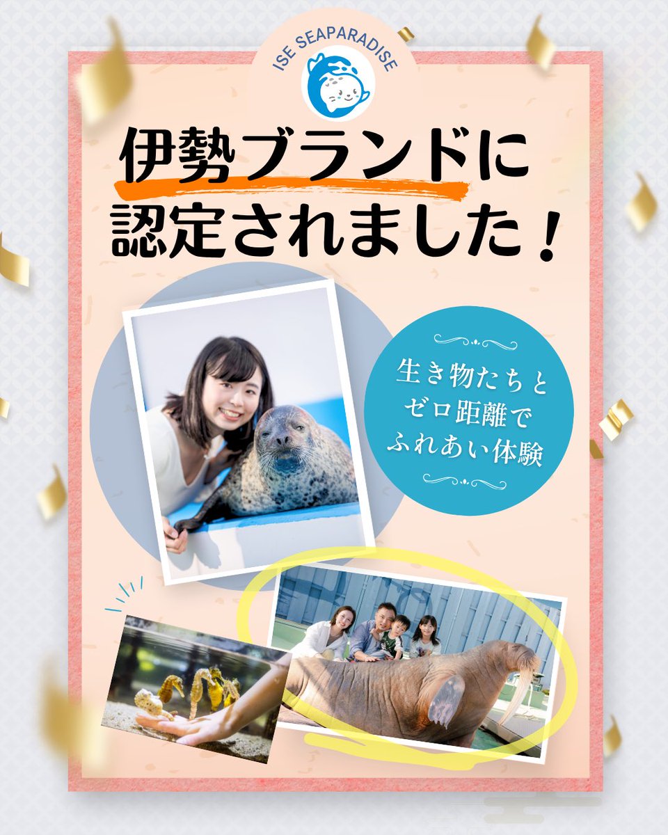 伊勢シーパラダイス【公式】 tweet media