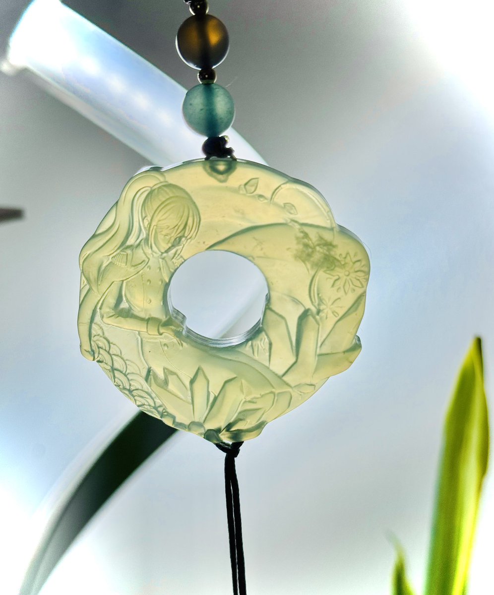 My OC, but as a jade pendant.  #OC #onepieceoc