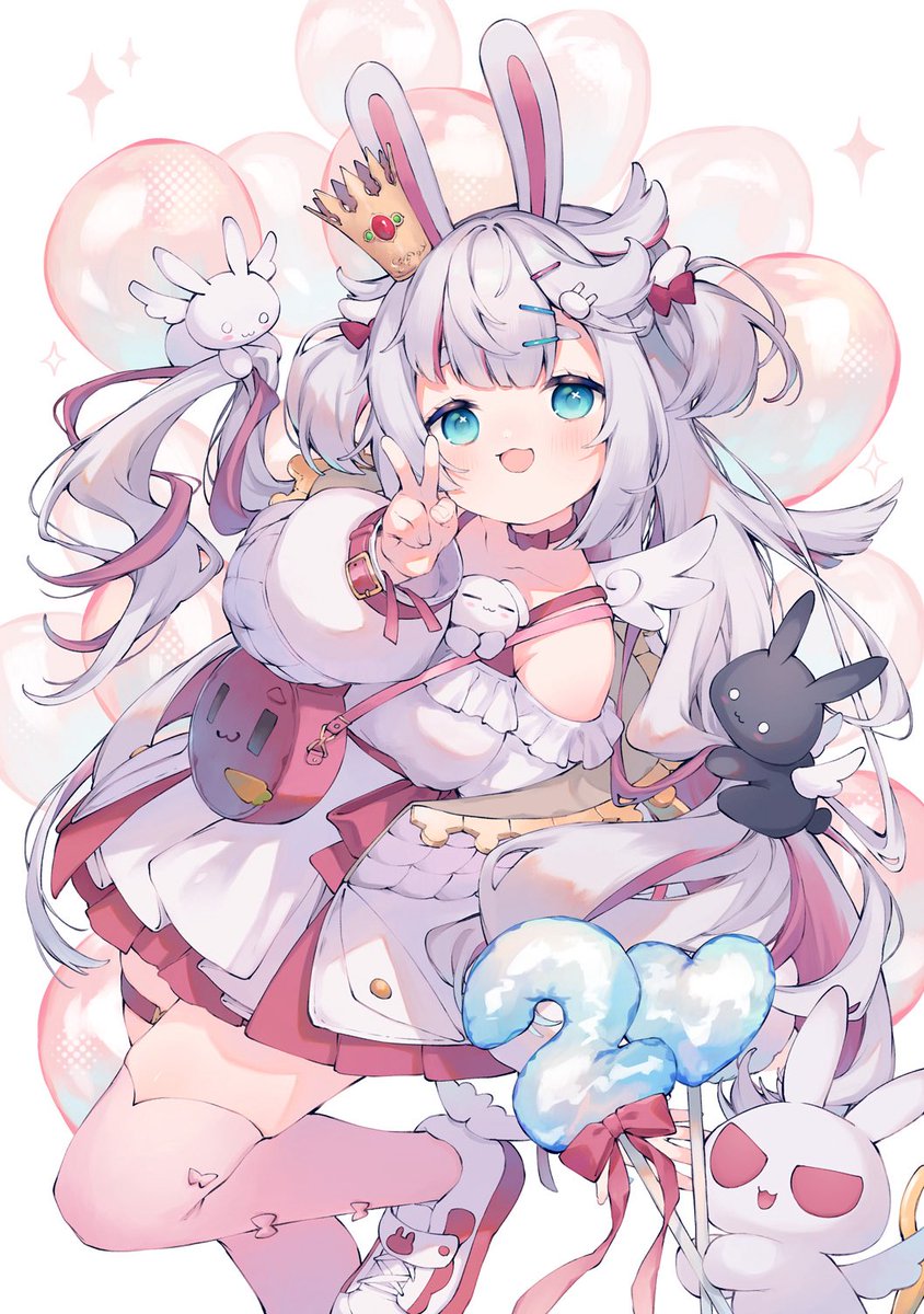 shiratonemuri's tweet photo. 🌸 #4月のVTuberフォロー祭り‍ 🌸

YouTube週末配信のVtuberです🐰🌈

🩷うさぎさんがいっぱい❣️ビジュ最高✨✨
🤍お耳にやさしい声📢ᕱ⑅︎ᕱ✨
🩷 かわいい女の子に弱いオタク
🤍スタレ/雑談/参加型(メン限)他🎮
🩷リスナーさんの認知◎⭕️🙆‍♀️💮◉ https://t.co/zR2o5H0Do9
