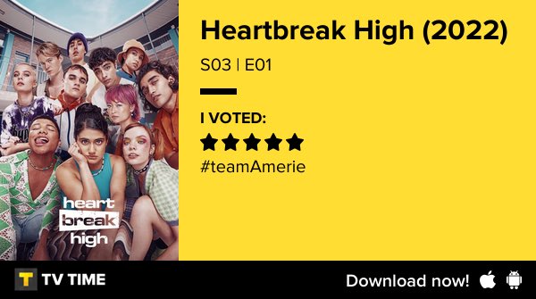 soslalisa's tweet image. I've just watched episode S02 | E01 of Heartbreak High #HeartbreakHigh #tvtime
