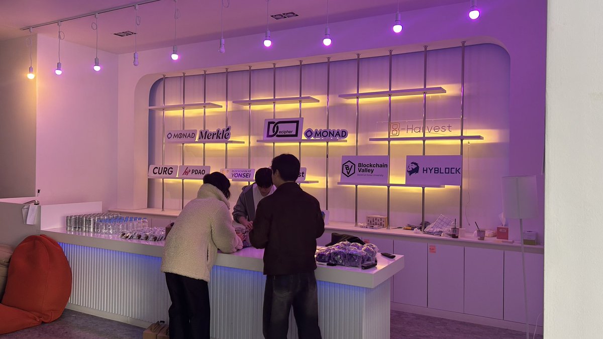 bharvest_intern's tweet photo. Monad blitz Seoul is starting! https://t.co/caKTveuxCX