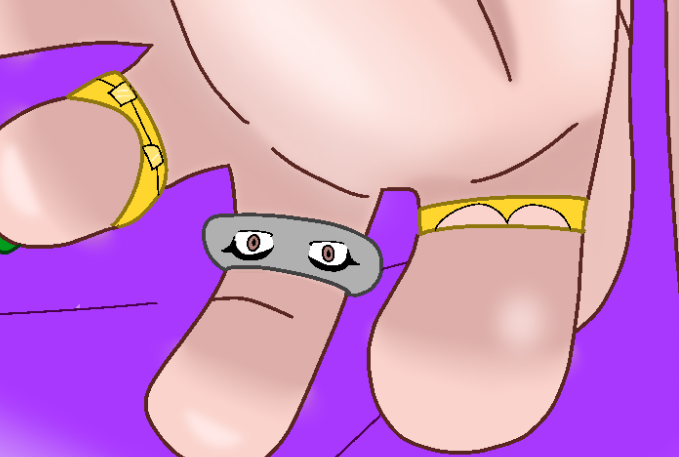 dumb_juc's tweet photo. The choose your own TF I ran a while ago ended with the majority decision to become the lovely Juliane's toe rings. Here's some peeks of what I'm working on for this followup pic!
#tf #transformation #inanimatetf #objecttf https://t.co/sWtPDPwYSY
