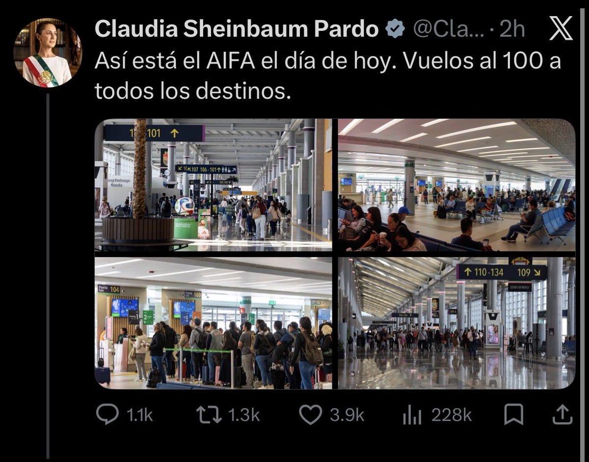 Luis González tweet media