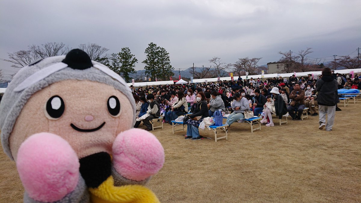 夜の森桜まつり2026大盛況だっぴー‼️ #富岡町 #夜の森桜並木