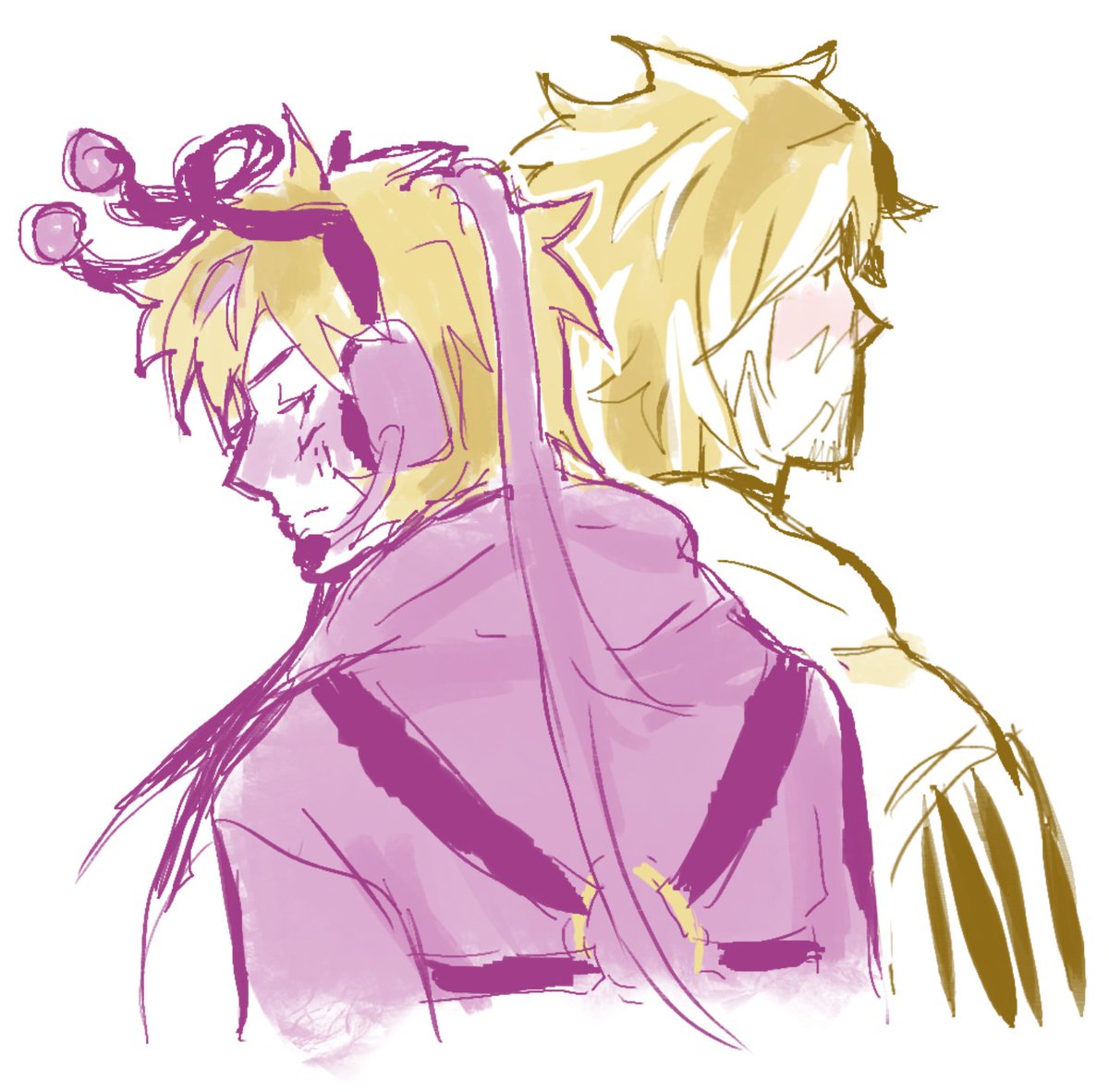 orphduo's tweet image. somebody asked abt my thoughts on c!mercduo!! a lot of it is based on a 2024 fic i never finished or posted so #prepare