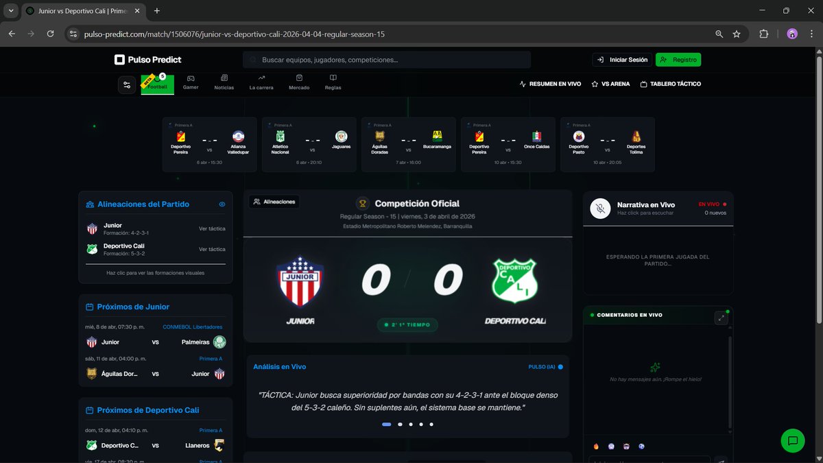 Pulso Predict ⚽🤖💚 tweet media