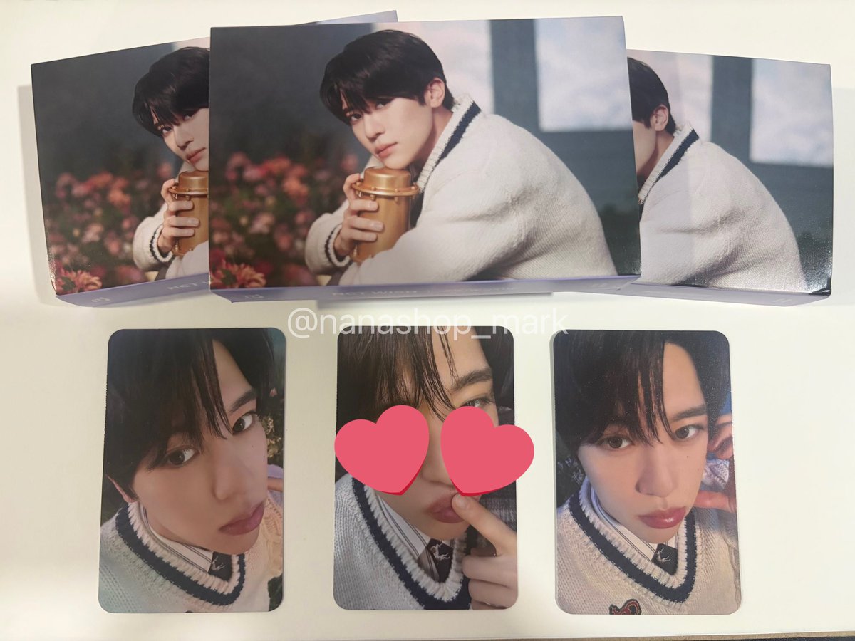 Nanashop_mark's tweet photo. พร้อมส่ง 🌻 อัลบั้ม NCT WISH - WISHLIST Limited Edition Cassette Tape ver  Sion ver แบบแกะ เลือกการ์ด

อัลบั้ม + การ์ด 490

รวมส่ง ems 
สนใจ dm ค่ะ

Shopee : https://t.co/TlQ0xBpP80

#ตลาดนัดnctwish #ตลาดนัดnct https://t.co/s1ia8g4uF8