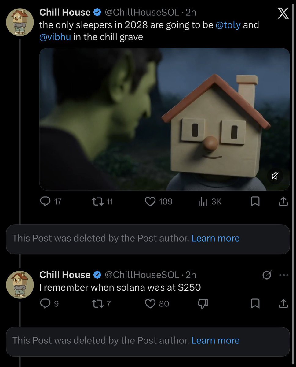 Chill House tweet media