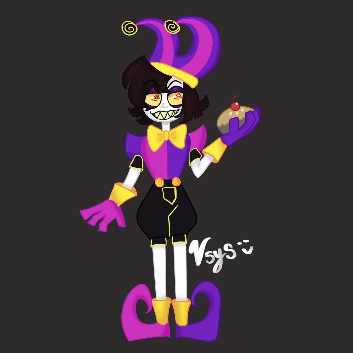 TheVSystem's tweet photo. POX art cause I’m very hyperfixated on the song a little bit bad #art #artist #smallartist #tadc #tadcswap #pox #pomnitadc https://t.co/dWU533jtYi