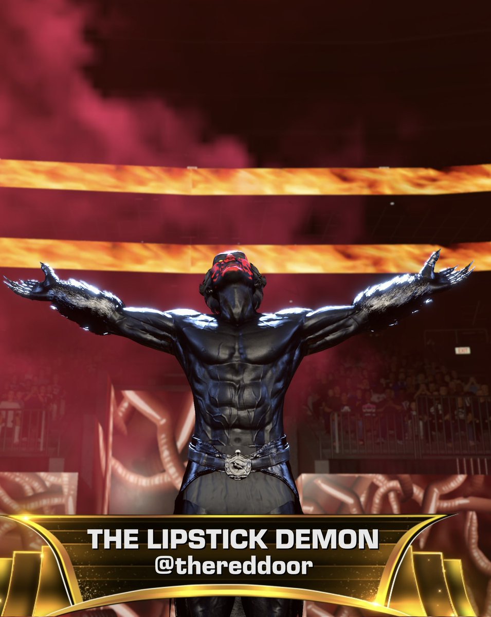 UncleCreepy's tweet image. This shit looks even better in game lol #wwe2k26 #insidious #horror