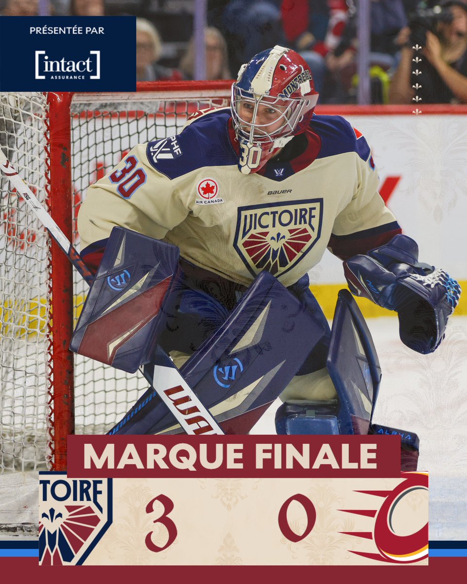 PWHL_Montreal's tweet photo. ON EST EN FEU 🔥🔥🔥

THAT’S VICTOIRE HOCKEY FOR YA 

Victoire X @IntactAssurance https://t.co/gpdxD9PySI
