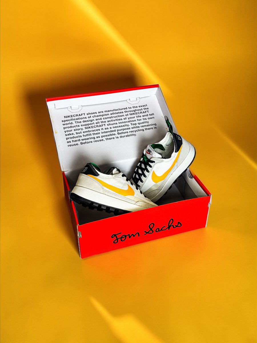 2026年 4/8 & 4/14 発売】 Tom Sachs × NIKE CRAFT GENERAL PURPOSE
