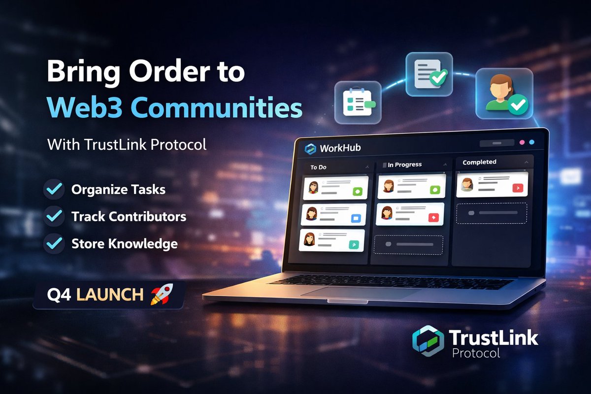 TrustLink Protocol (TLK) tweet media