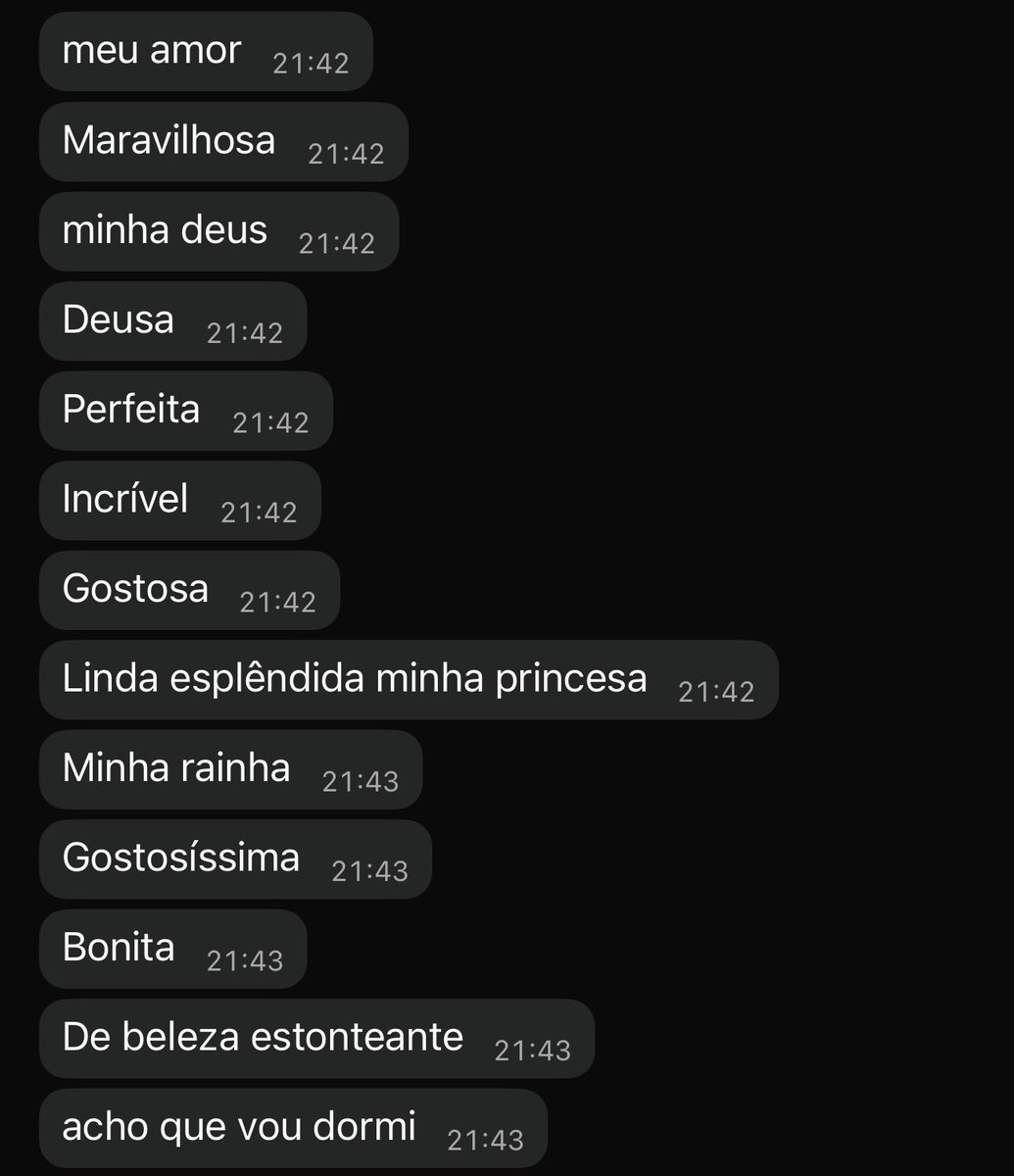 isso pra falar que vai dormir
