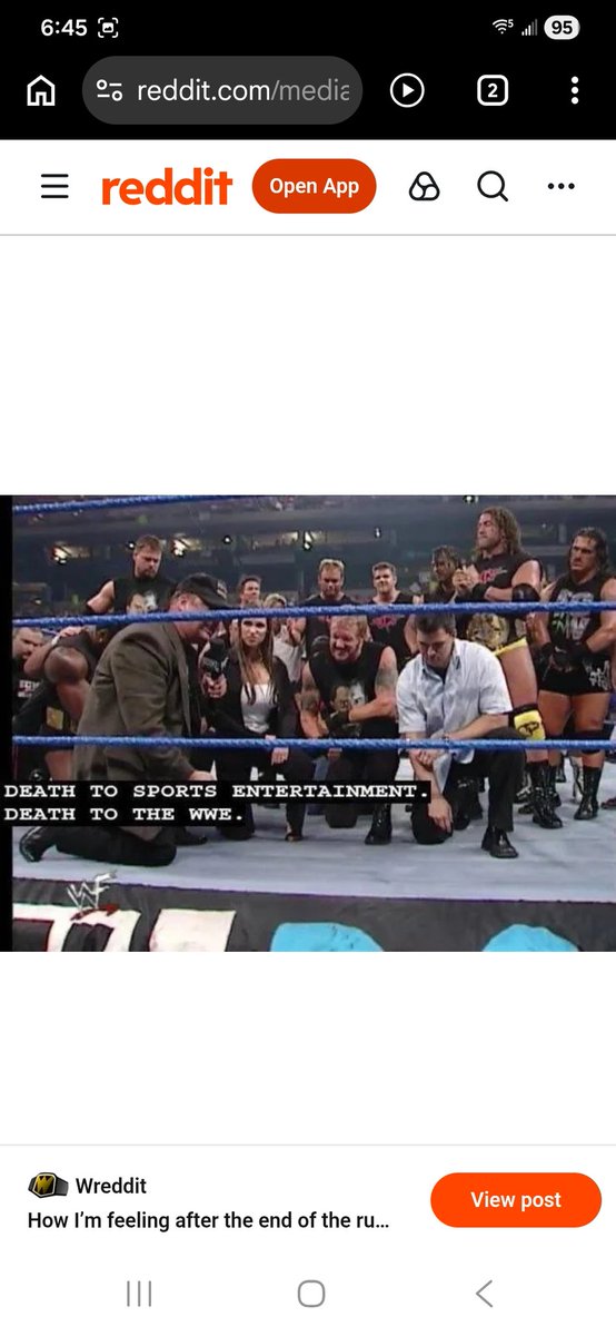 colin_bartell's tweet photo. @WWE @PatMcAfeeShow @CodyRhodes @RandyOrton What happened to the game we loved.... https://t.co/t6YY4zVw2f