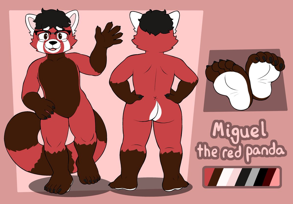 Refsheet for <a href="/MiguelRedPanda/">𝐌𝐢𝐠𝐮𝐞𝐥 𝐑𝐞𝐝 𝐏𝐚𝐧𝐝𝐚</a> :3
