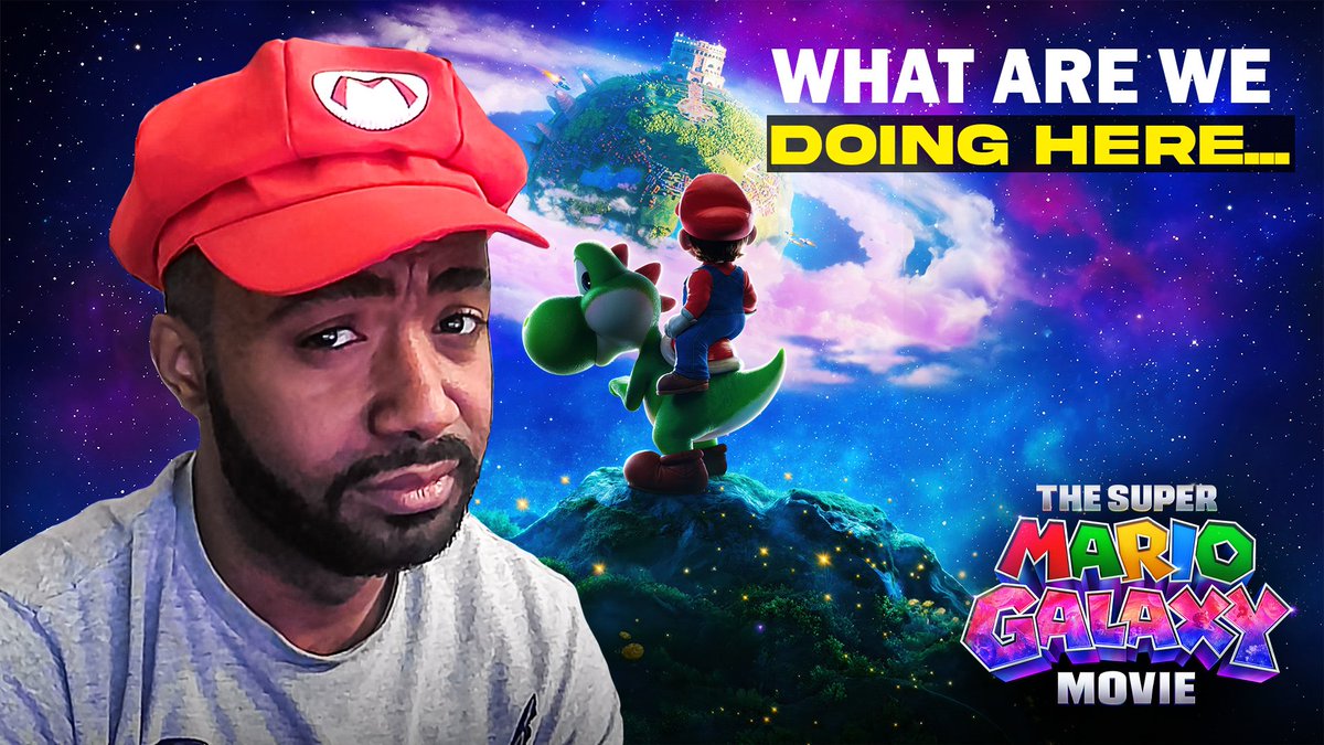 PC3X3's tweet photo. . This was rough. Here's my Thoughts on the #mariogalaxymovie https://t.co/dezVC3UMQ0
