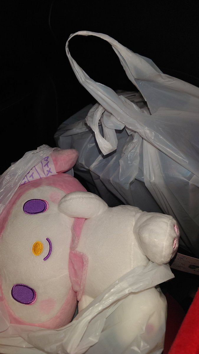 今日はマイメロとガンプラ再販品を大人買いしてしまった···すいちゃんもう一つ欲しかったけど、引っ掛けに変わっていたんで諦めた